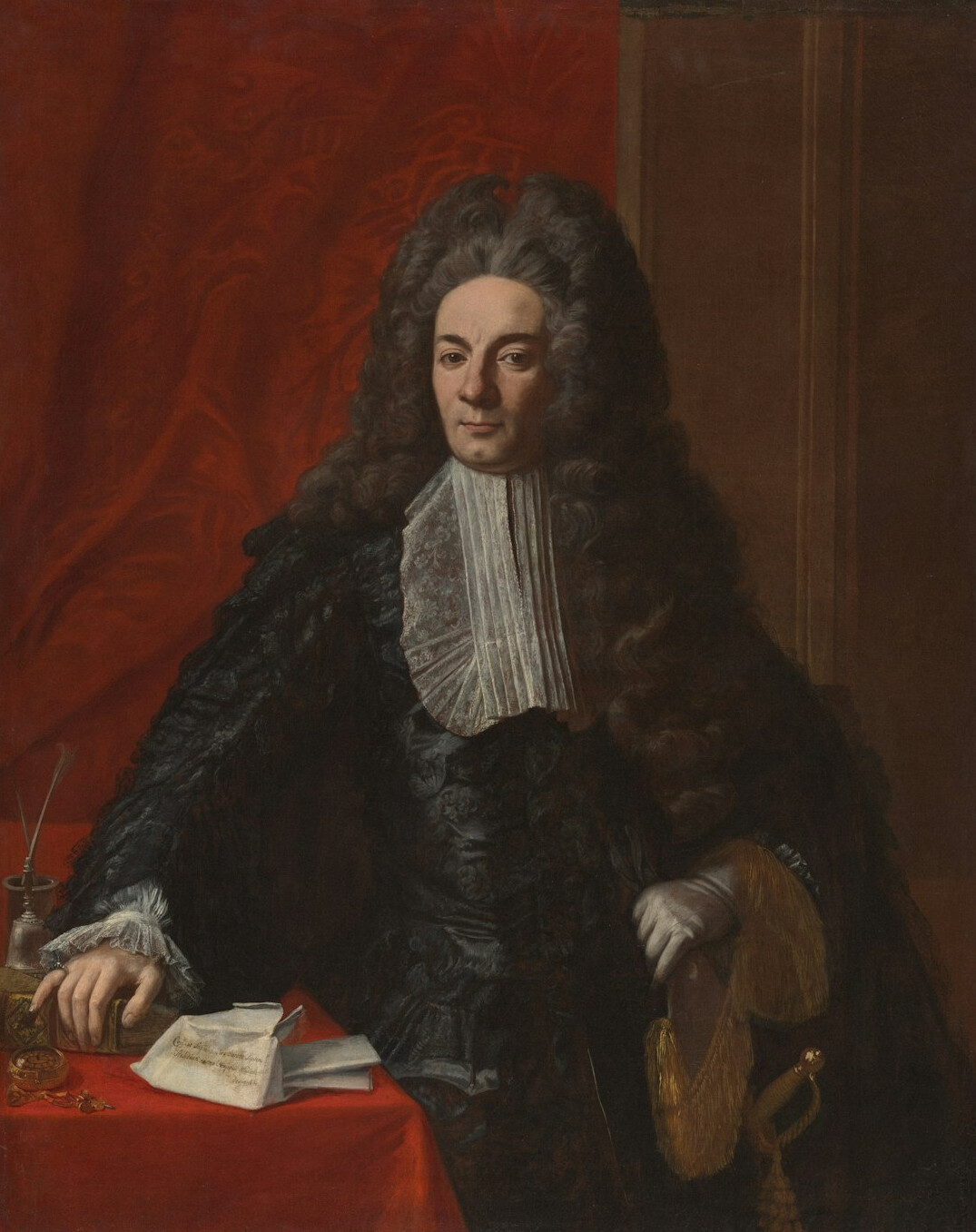 Portrait of a man historian