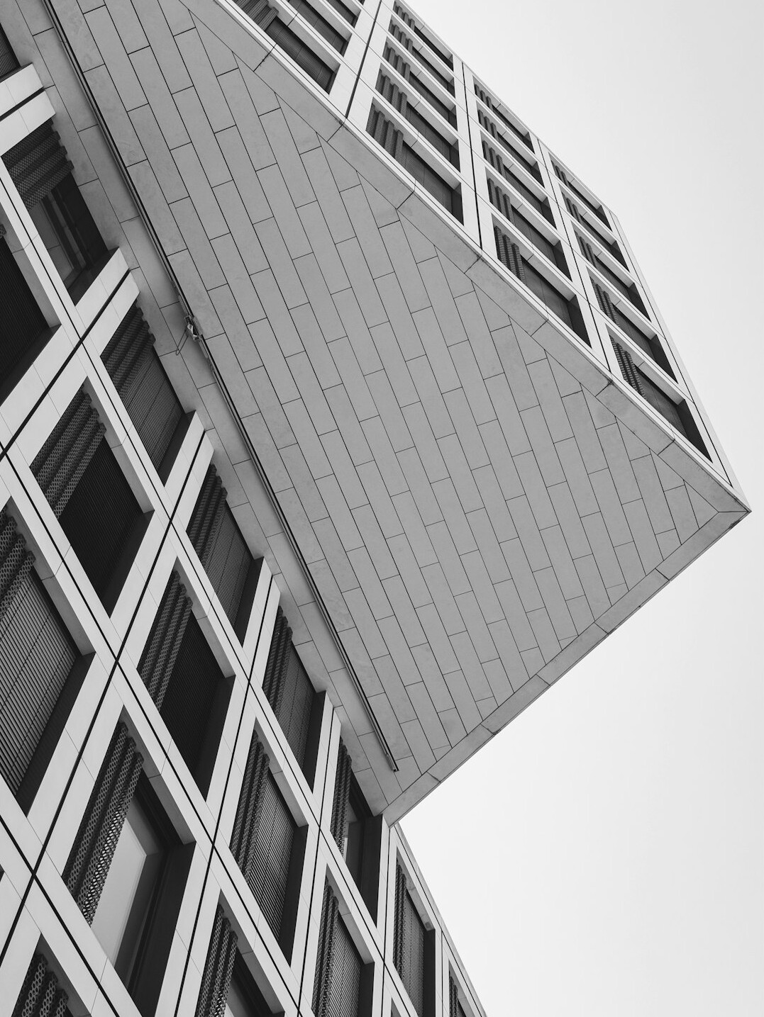 Modern office building facade